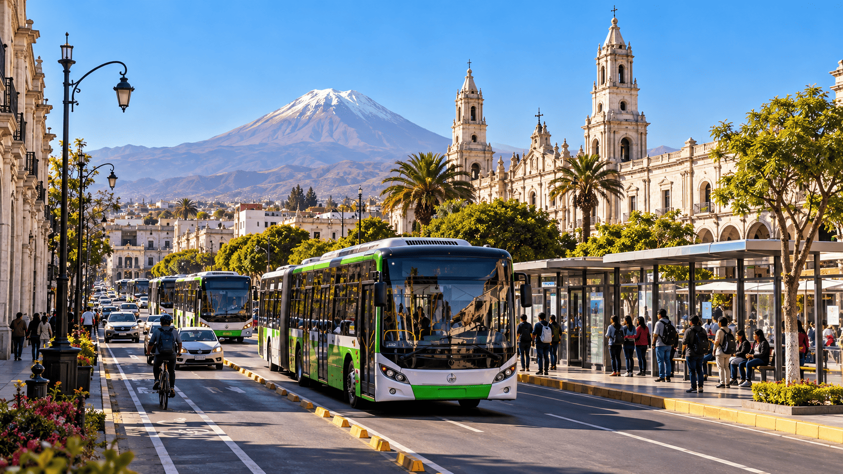 Urban mobility in Arequipa