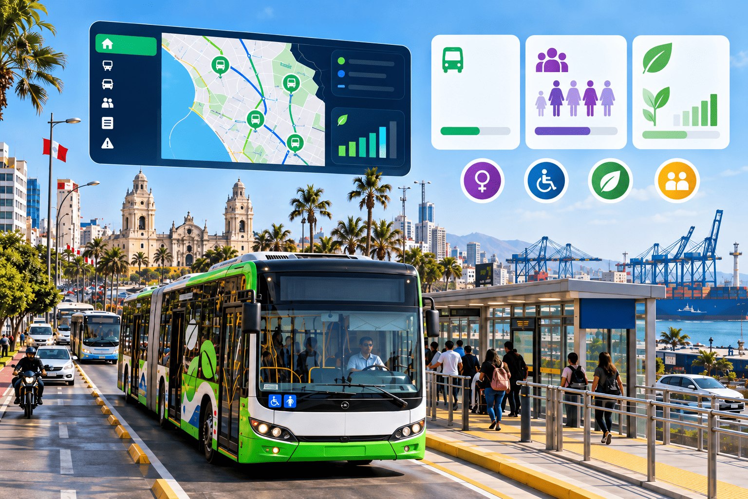 A Digital Platform for Monitoring Clean Public Transport and Gender-Inclusive Mobility