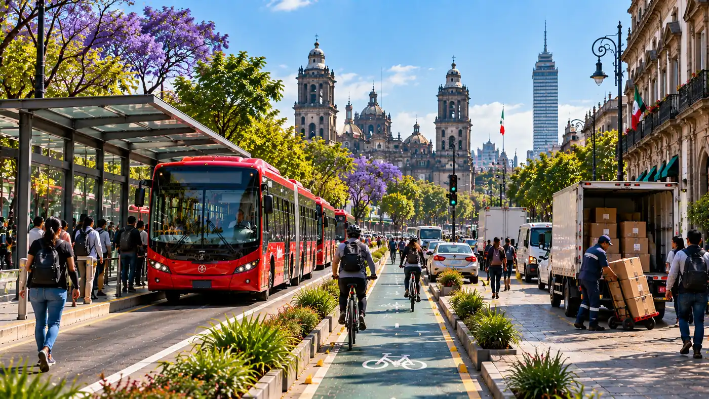 Urban mobility in Mexico City