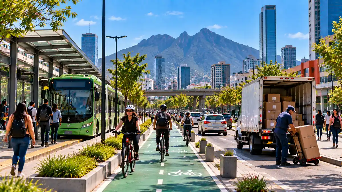 Urban mobility in Monterrey