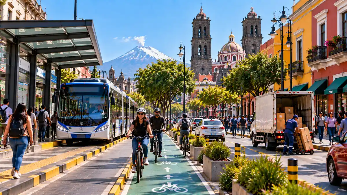 Urban mobility in Puebla